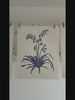 Linocut print process video showing how I created my bluebell art print.
